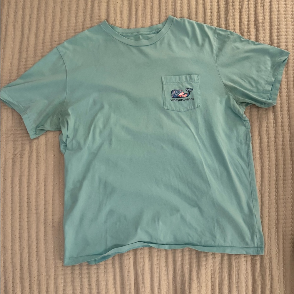 Vineyard Vines Light Blue Short Sleeve Tee